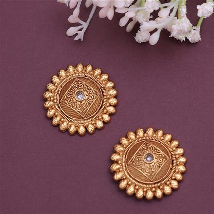 Antique Tops With Matte Gold Plating