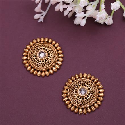 Antique Tops With Matte Gold Plating