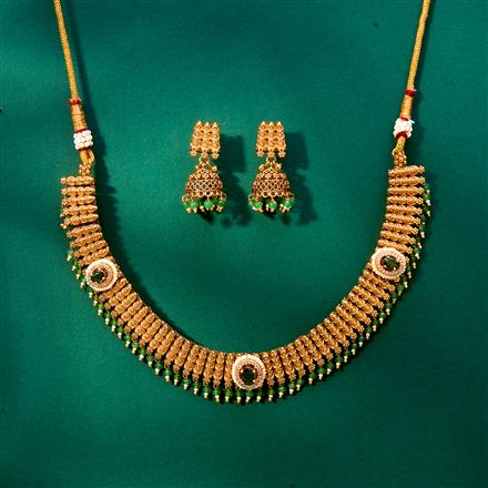 Antique Classic Necklace With Gold Plating
