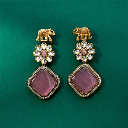 Antique Classic Earring With Victorian Plating