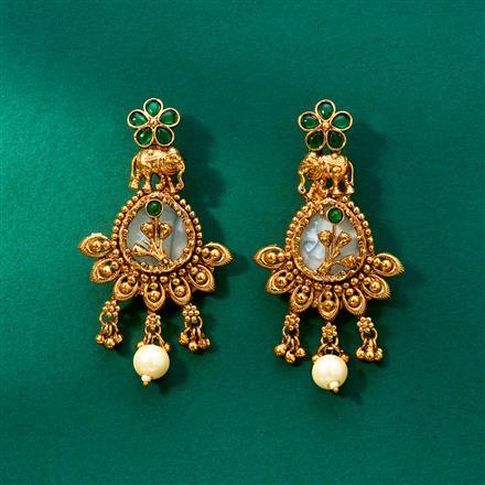 Antique Classic Earring With Gold Plating