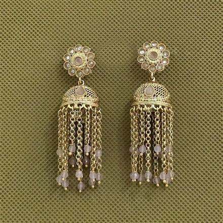 Antique Jhumki With Gold Plating