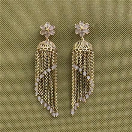 Antique Jhumki With Gold Plating