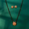 Antique Delicate Mangalsutra With Gold Plating