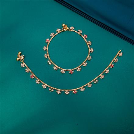 Antique Classic Payal With Gold Plating