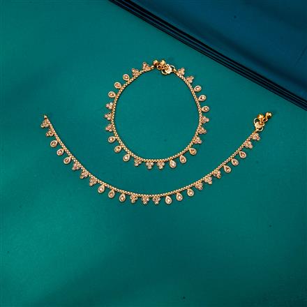 Antique Classic Payal With Gold Plating