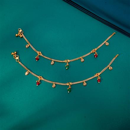 Antique Classic Payal With Gold Plating