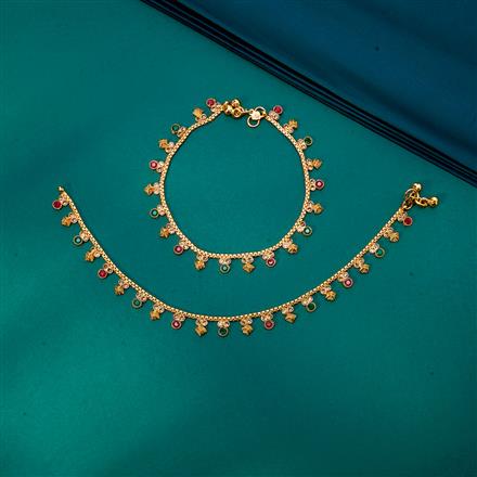 Antique Classic Payal With Gold Plating
