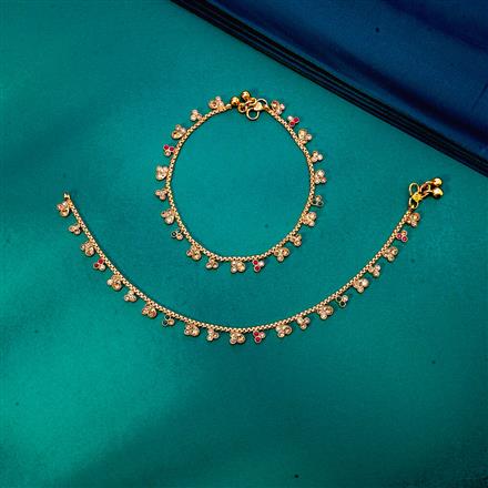 Antique Classic Payal With Gold Plating