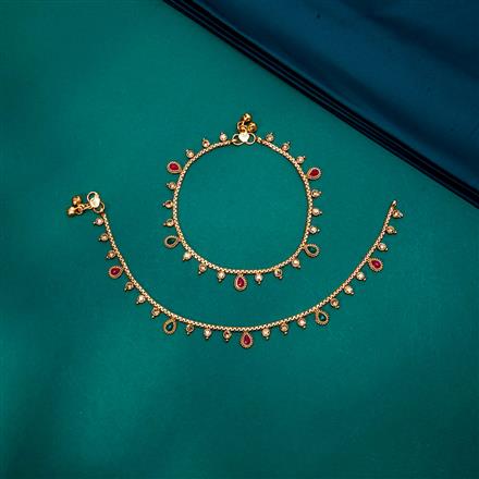 Antique Classic Payal With Gold Plating