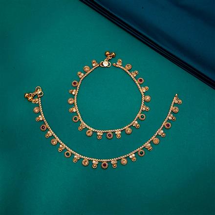 Antique Classic Payal With Gold Plating