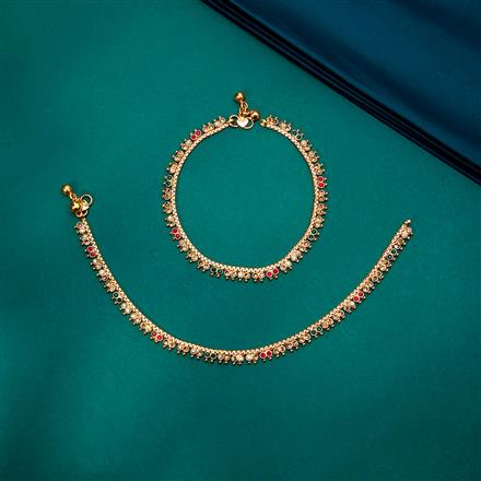 Antique Classic Payal With Gold Plating