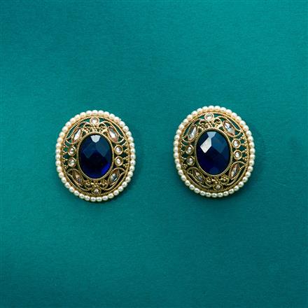 Antique Classic Tops With Mehndi Plating