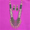 Antique Long Necklace SetWith Gold Plating