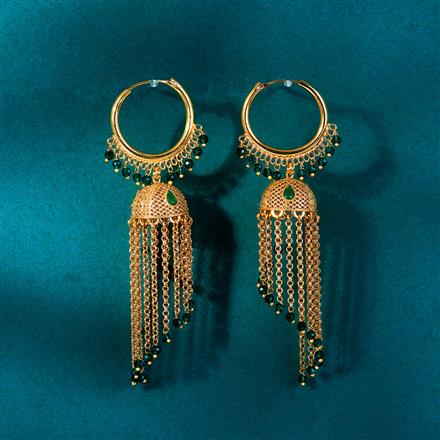 Antique Jhumki With Gold Plating