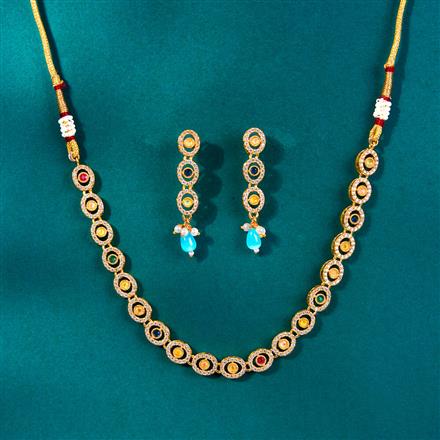 Antique Classic Necklace With Gold Plating