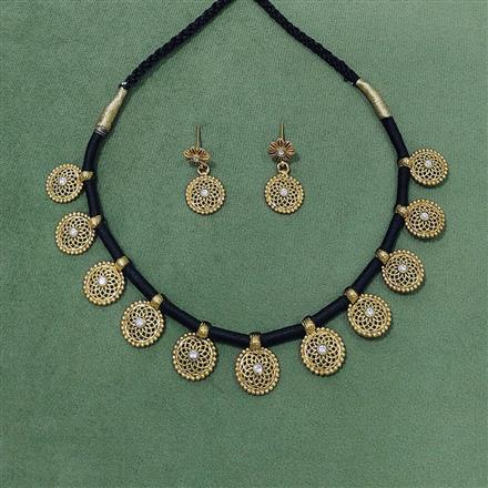 Antique Classic Necklace With Gold Plating