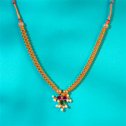 Antique Classic Necklace With Gold Plating