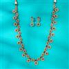 Antique Long Necklace With Gold Plating