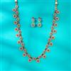 Antique Long Necklace With Gold Plating