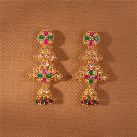 Antique Classic Earring With Gold Plating