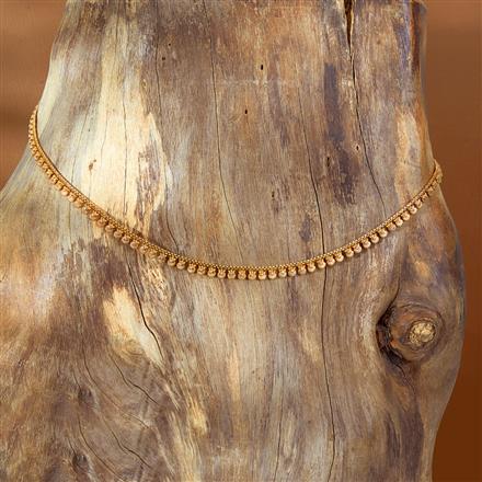Antique Plain Gold Belt With Gold Plating
