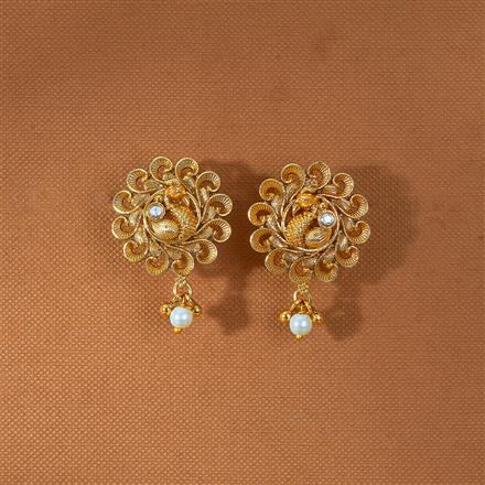 Antique Tops With Matte Gold Plating