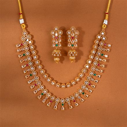 Antique Classic Necklace With Gold Plating