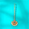 Antique Pearl Tikka With Gold Plating