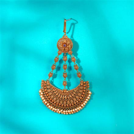 Antique Classic Pasa With Matte Gold Plating