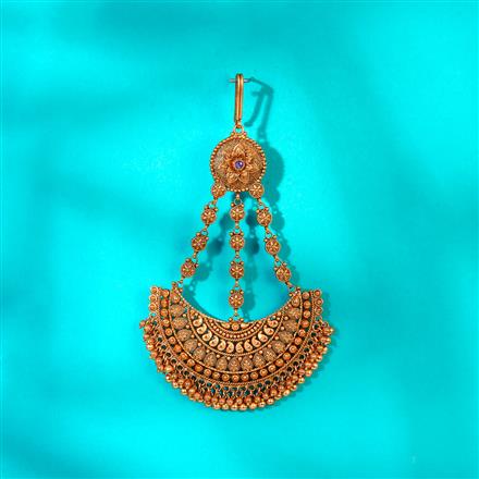 Antique Classic Pasa With Matte Gold Plating