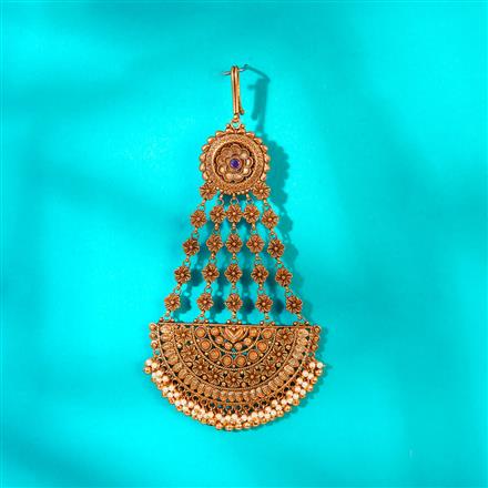 Antique Classic Pasa With Matte Gold Plating