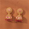 Antique Jhumki With Gold Plating
