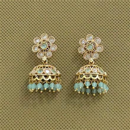 Antique Jhumki With Gold Plating