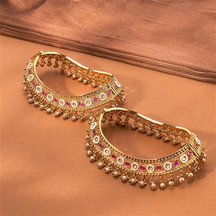 Antique Openable Payal With Gold Plating