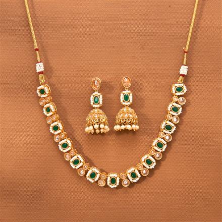 Antique Classic Necklace With Gold Plating