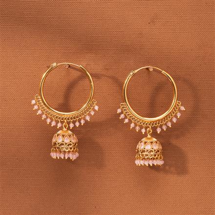 Antique Jhumki With Gold Plating