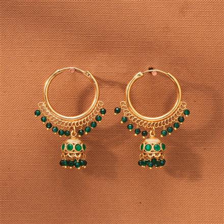 Antique Jhumki With Gold Plating