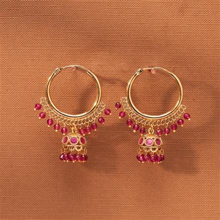Antique Jhumki With Gold Plating
