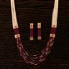 Antique Mala Pendant set with gold plating