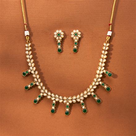 Antique Classic Necklace With Gold Plating