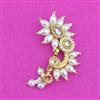 Antique Moti Nose Ring With Gold Plating