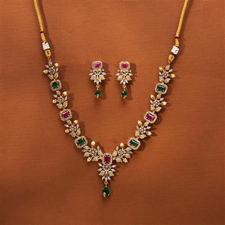 Antique Classic Necklace With Gold Plating