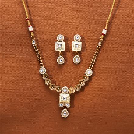 Antique Meenakari Necklace With Gold Plating
