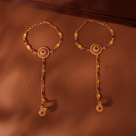 Antique Classic Hath Pan With Matte Gold Plating