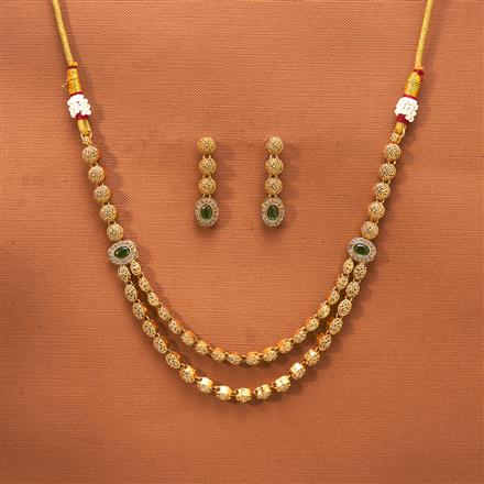 Antique Classic Necklace With Gold Plating