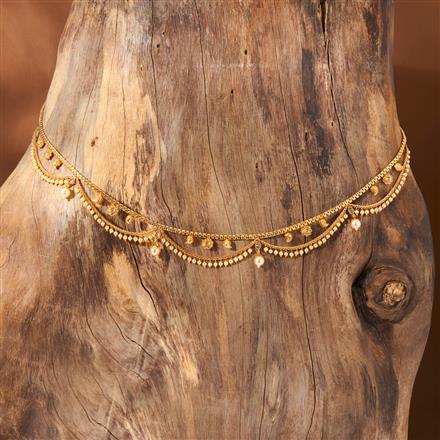 Antique Moti Belt With Gold Plating