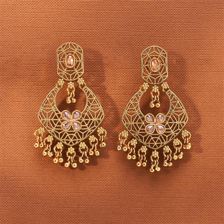 Antique Classic Earring With Gold Plating