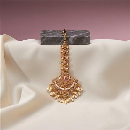 Antique Classic Tikka With Gold Plating