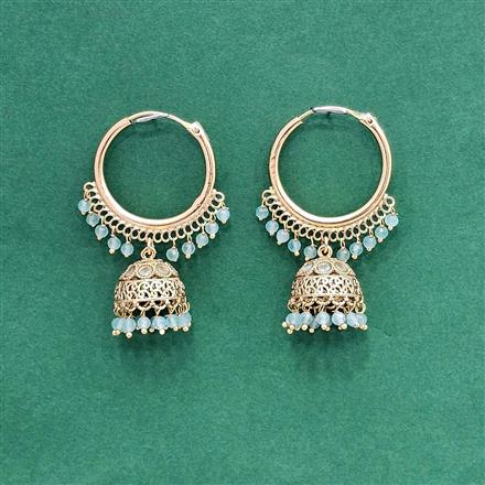 Antique Jhumki With Gold Plating
